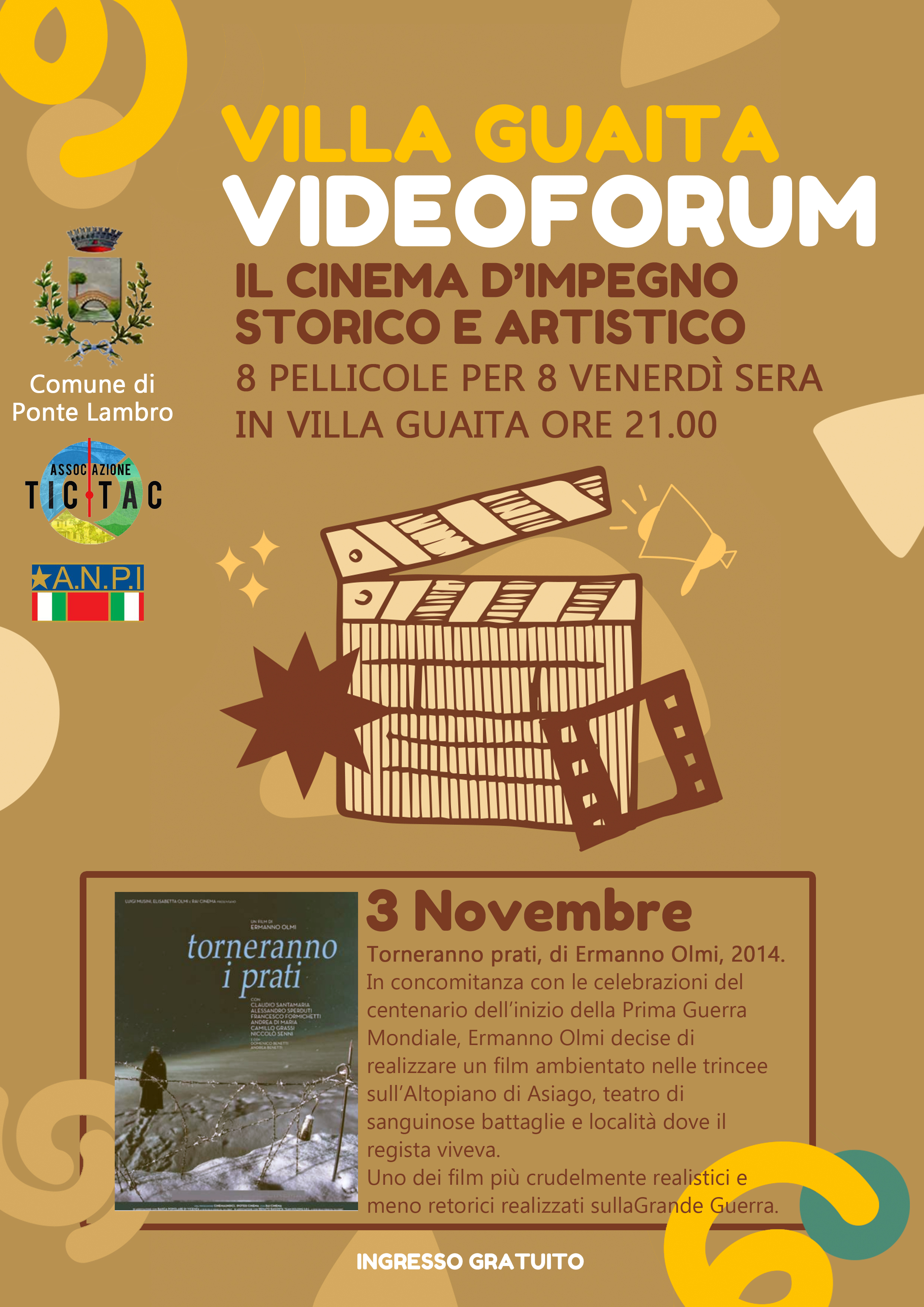 Videoforum - il cinema di impegno storico e artistico