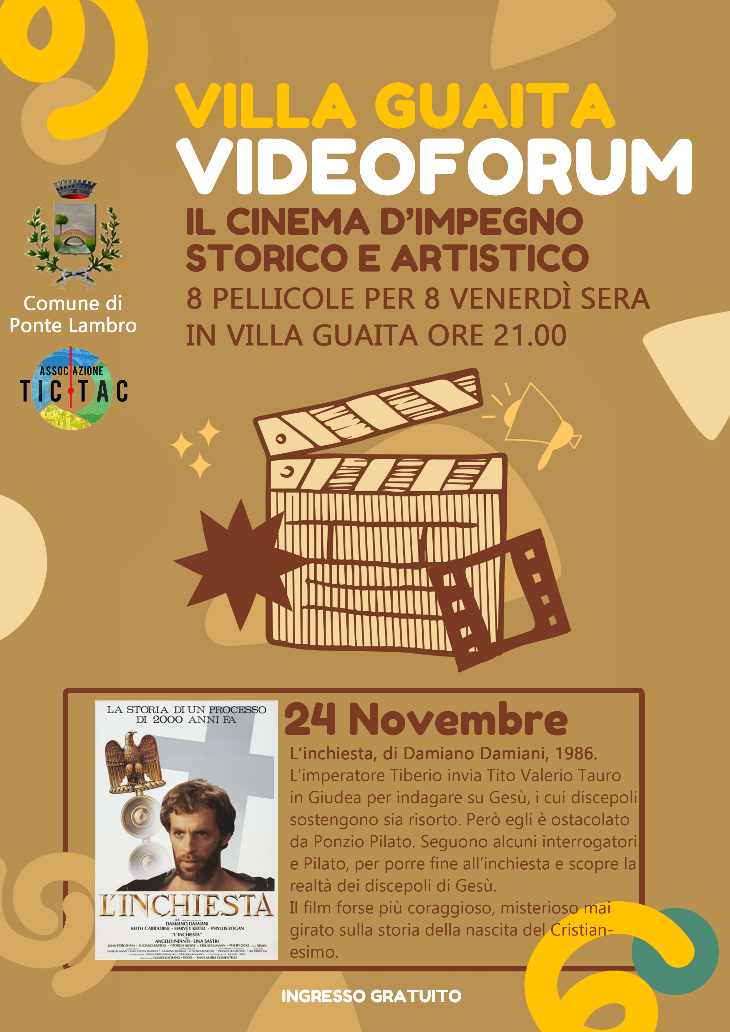 Videoforum - il cinema di impegno storico e artistico